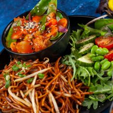 Hot-_-sour-chicken-stir-fried-with-exotic-veg-Stir-fry-soya-noodle-and-edamame-bean-salad.jpg