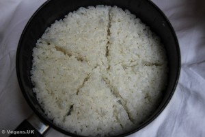 Divide up the rice