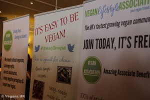 Vegan Lifestyle Association stand