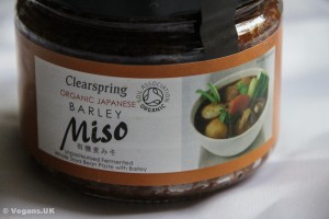 Fancy barley miso from Clear Spring