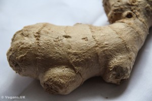 Fresh ginger adds lots of great flavour