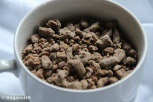Soy mince is easy to get hold of in supermarkets.