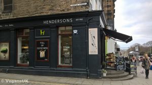 Henderson's Deli, on the corner of Hanover Street