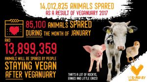 Veganuary 2017 stats